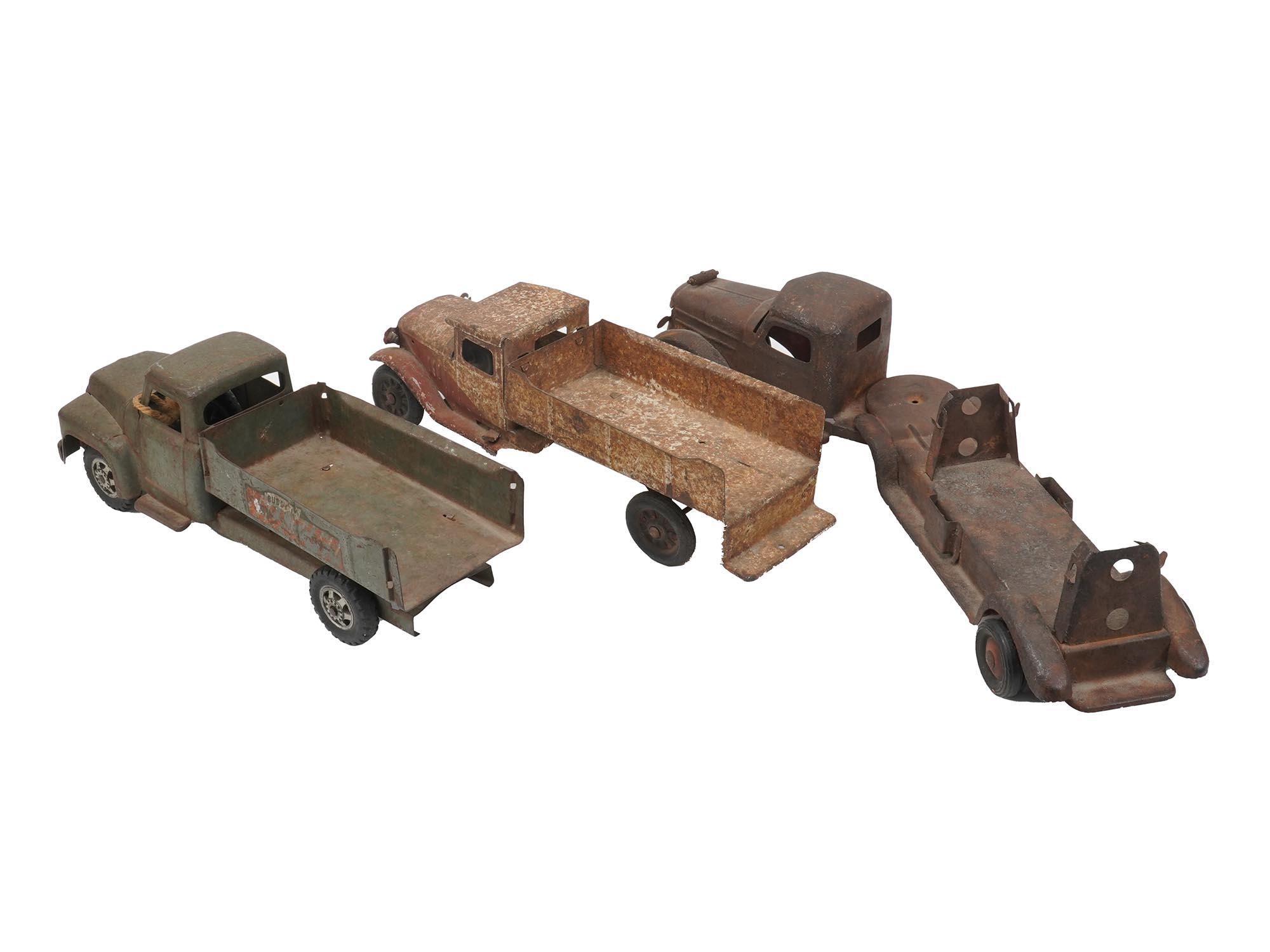 VINTAGE COLLECTIBLE METAL TRUCK TOYS PIC-1